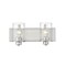 Z-Lite Beckett 2 Light Vanity, Brushed Nickel And Clear Seedy 492-2V-BN - alternate 4